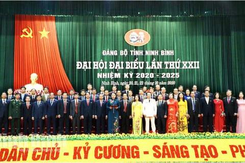 Đồng chí Nguyễn Thị Thu Hà được bầu giữ chức vụ Bí thư Tỉnh ủy Ninh Bình nhiệm kỳ 2020-2025